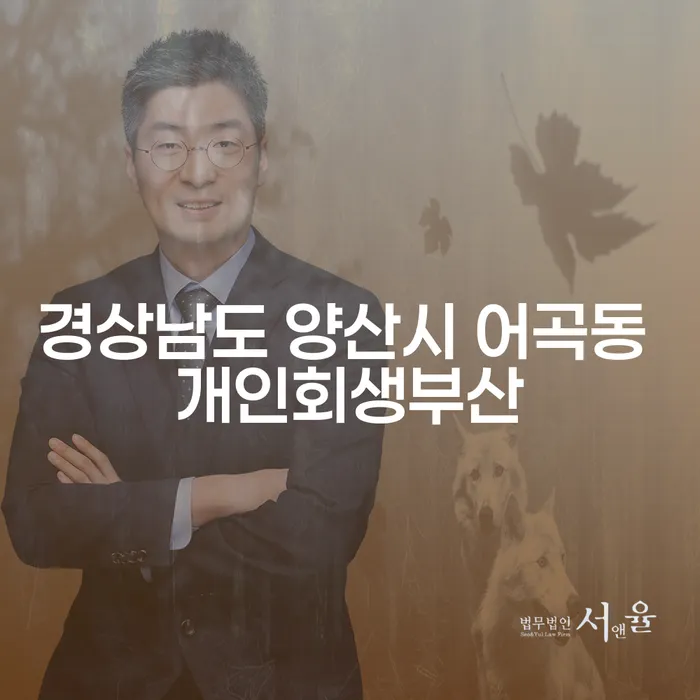 경상남도 양산시 어곡동에서 개인회생과 개인돈추심을 해결하는 방법은?